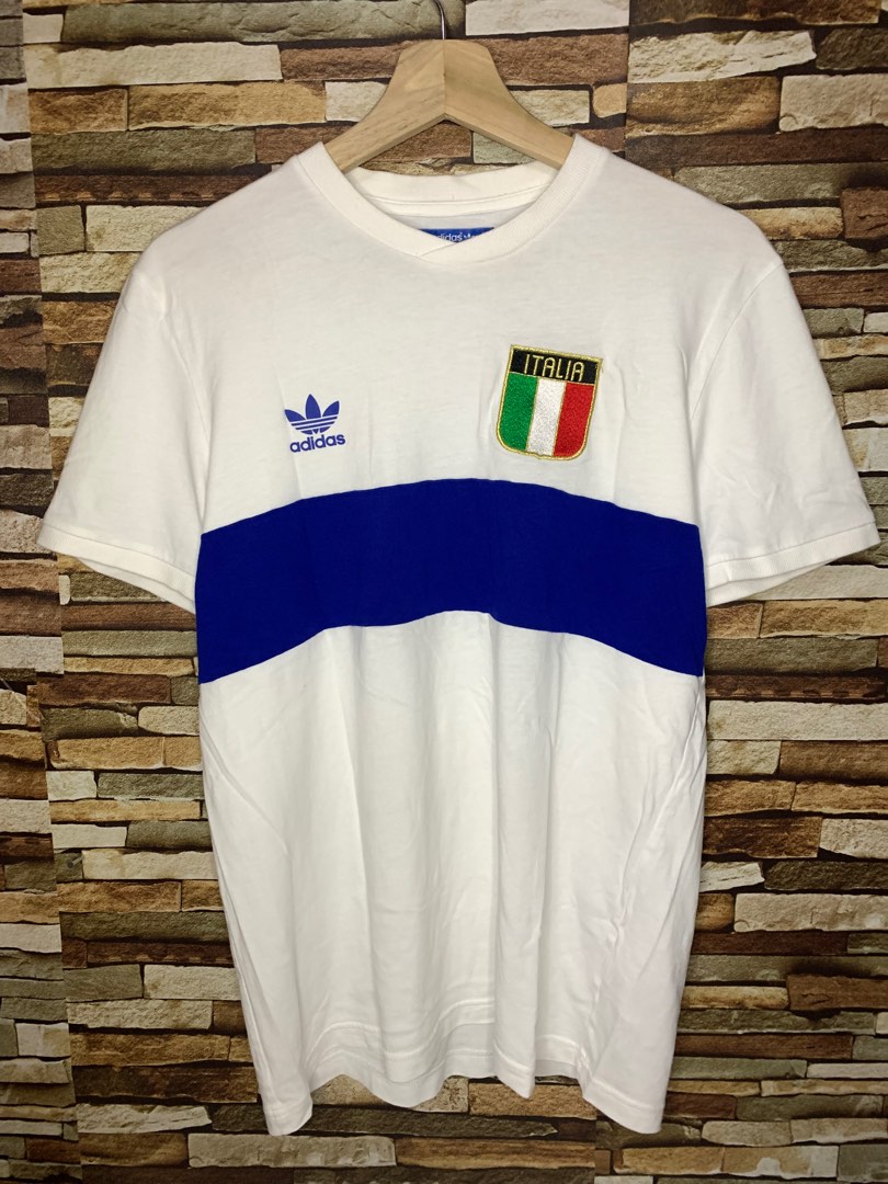 Adidas Italia Trefoil T shirt Men s Fashion Tops Sets Tshirts
