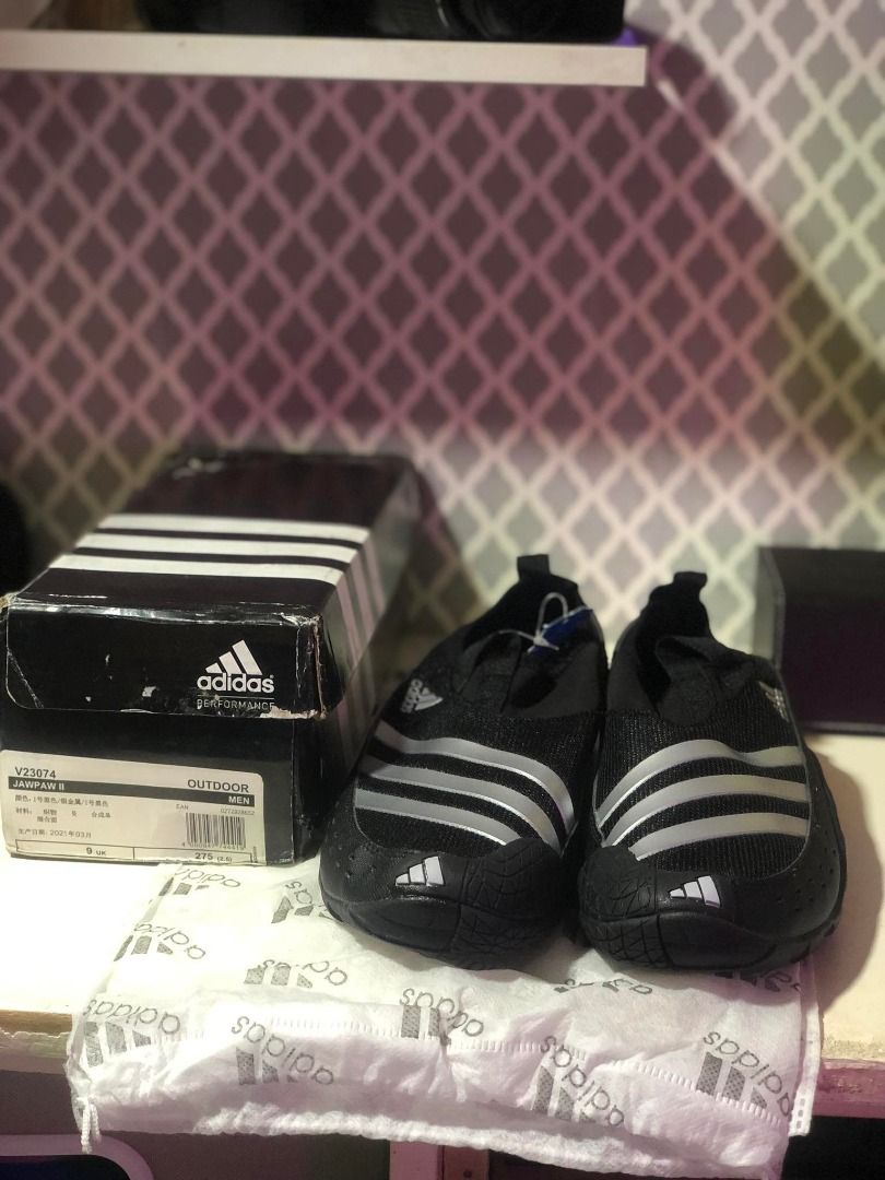 ADIDAS JAWPAW II, Men's Fashion, Footwear, Slippers & Slides on Carousell