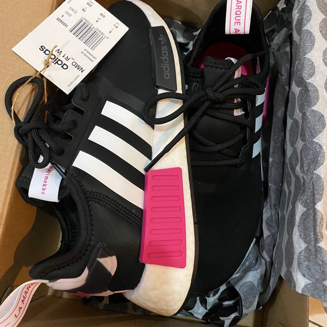 Nmd r1 outlet womens black/black/pink spirit