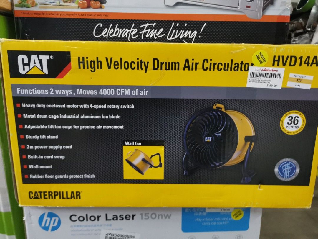 Air Circulation Fan, Furniture & Home Living, Lighting & Fans, Fans on