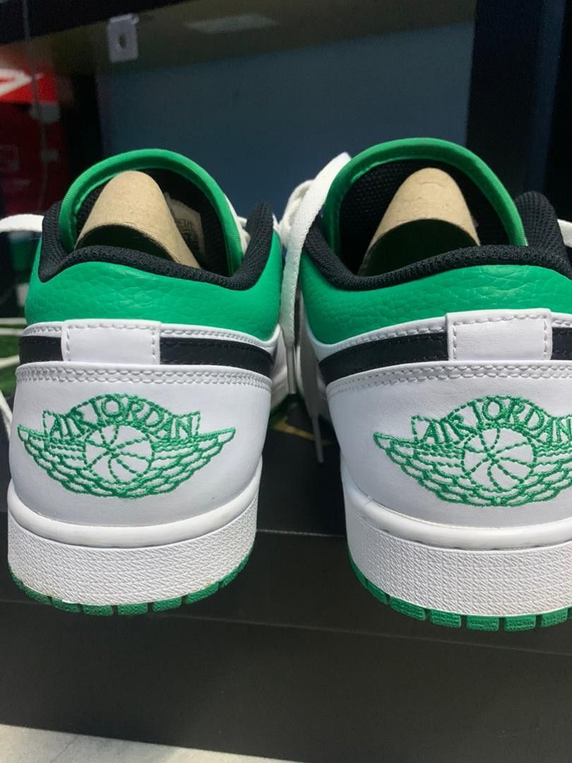 Air jordan 1 low stadium green aj1, Men's Fashion, Footwear, Sneakers