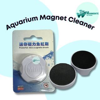 Aquarium Powerful Mini Magnetic Magnet Brush Cleaner For Glass Surface Fish Keeping Tank
