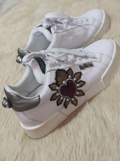 Authentic Dolce & Gabbana  Sacred  Heart  Portofino  Sneakers