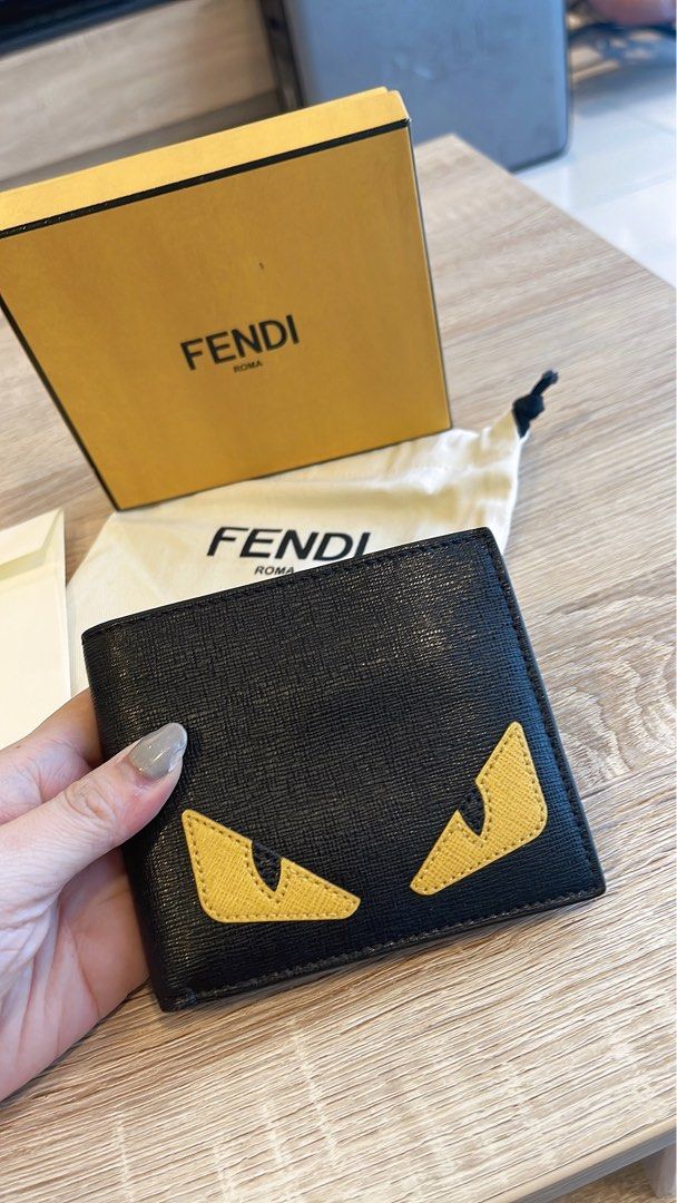 WALLET FENDI MONSTER PREMIUM, Luxury, Bags & Wallets on Carousell