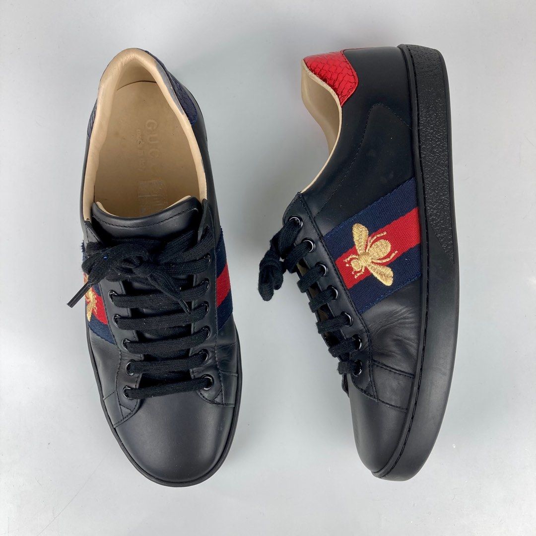 Black gucci 2025 bumblebee shoes