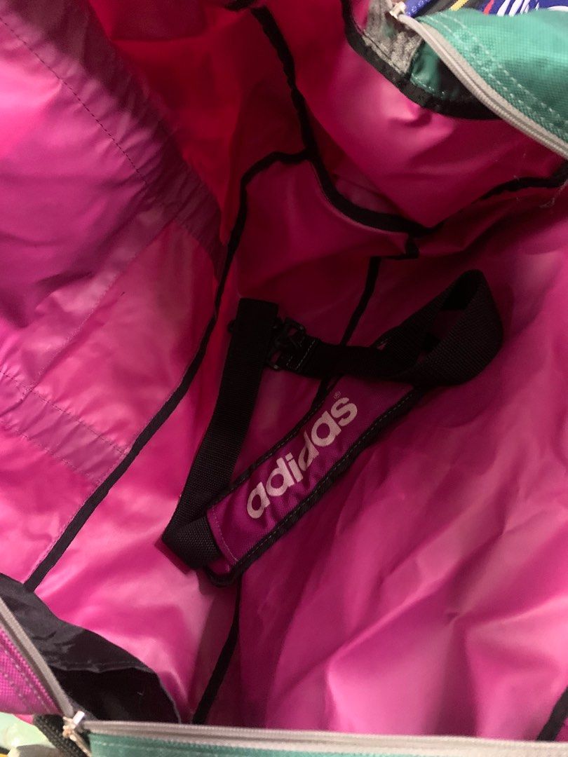 Authentic japan adidas duffle travel bag, Luxury, Bags & Wallets on