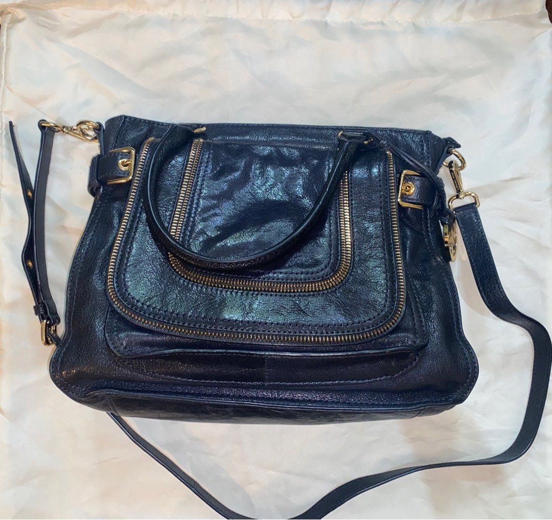 Michael kors naomi satchel navy cheap