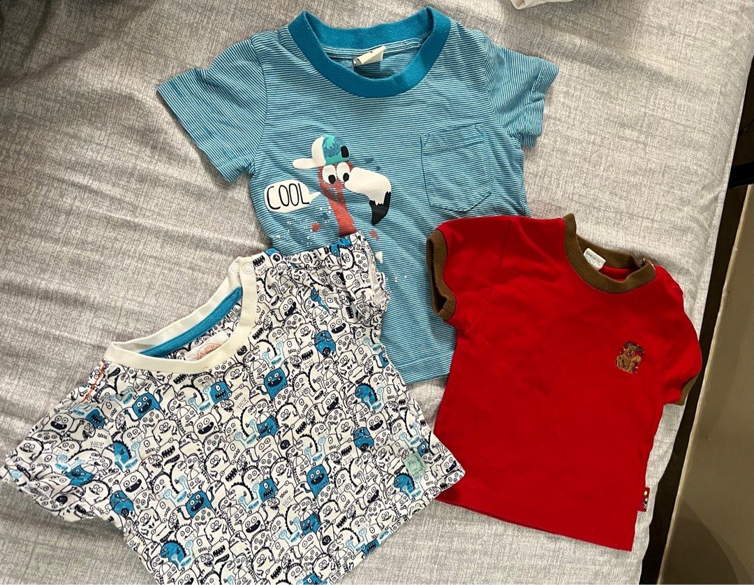 Brandnew Baby Tracksuit (Category: Babies & Kids Fashion) located in Imus. Submitted by Athena_ApolloShop (Listing ID 1213640020, Image 3). Description: Crib Couture Tracksuit P220 Unused with tag 3-6mos Mothercare pants P179 0-3mos Carters polo and onsie P129 0-6mos 3pcs cotton shirts P129 0-6mos .