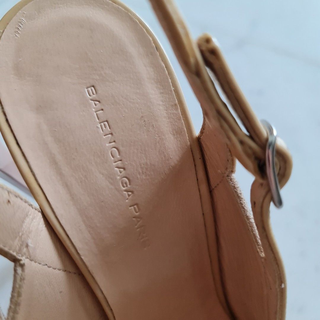 Balenciaga heels. Asian size 230mm, Women's Fashion, Footwear, Heels on  Carousell