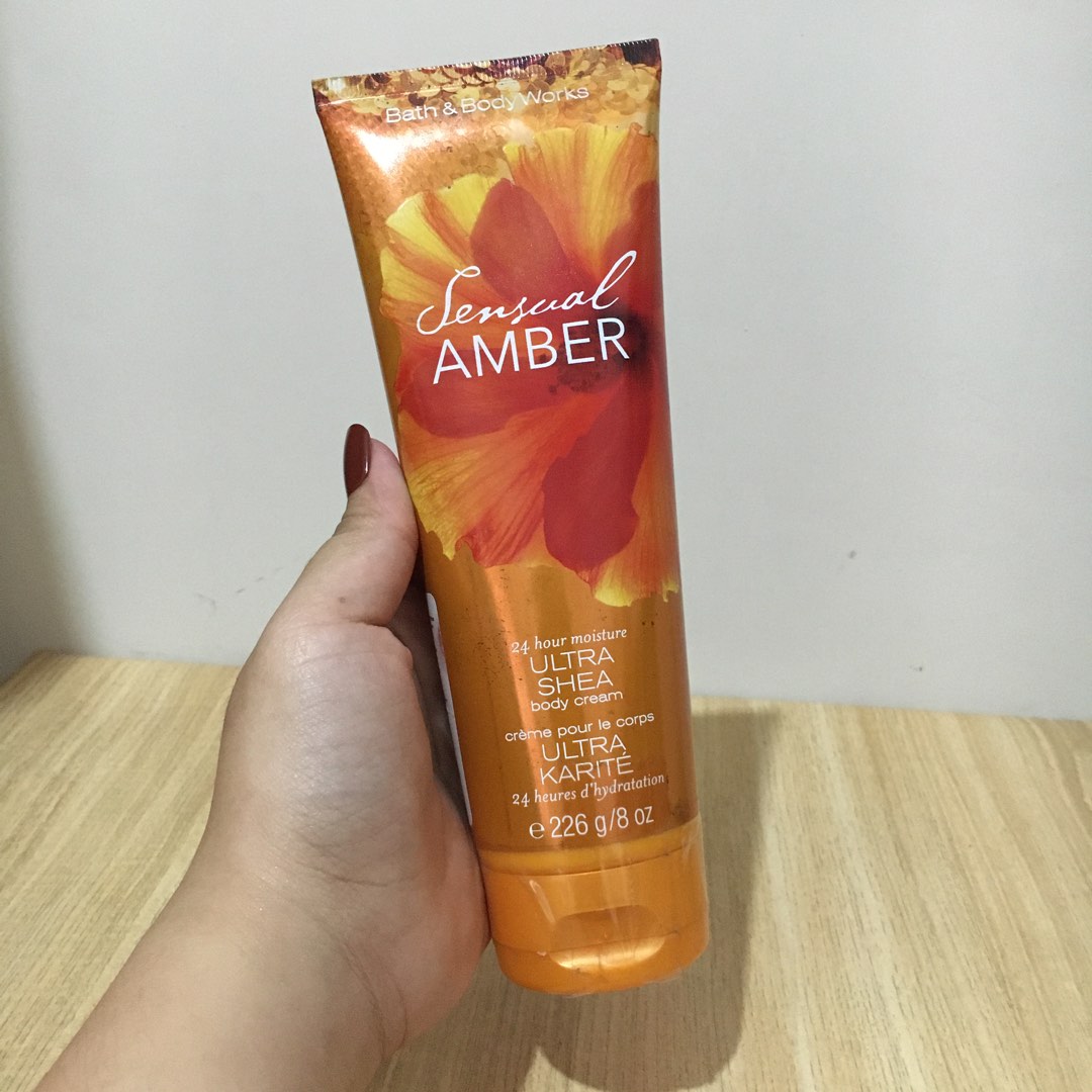 Bath & Body Works Sensual Amber Body Lotion Body Cream BBW, Health