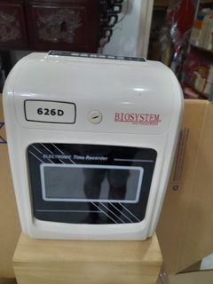 Biosystem time recorder 626D