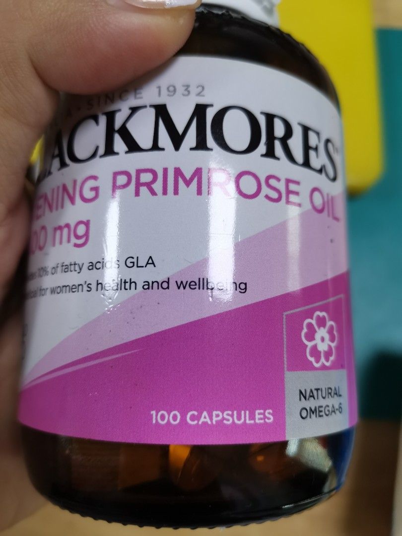 Blackmores Evening Primrose Oil 1000mg, Health & Nutrition, Health
