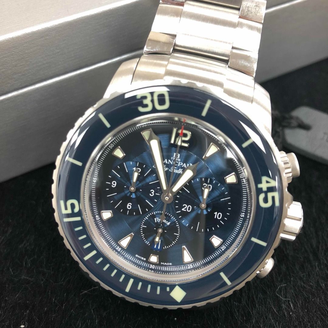 BLANCPAIN 寶珀五十噚系列FIFTY FATHOMS 5085FB-1140-71B, 名牌, 手錶