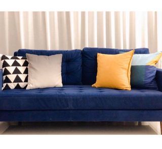 Blue Blafink 3-seater Sofa