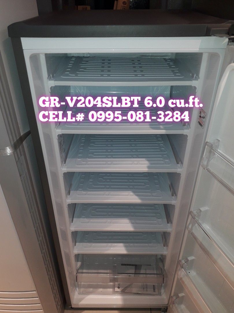 Bnew LG GRV204SLBT 6.0 cu.ft. Single Door Upright Freezer Smart