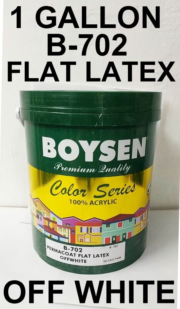 Boysen off top white paint