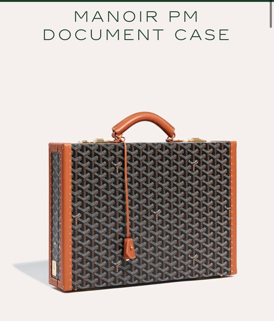Goyard Monogram Manoir Briefcase