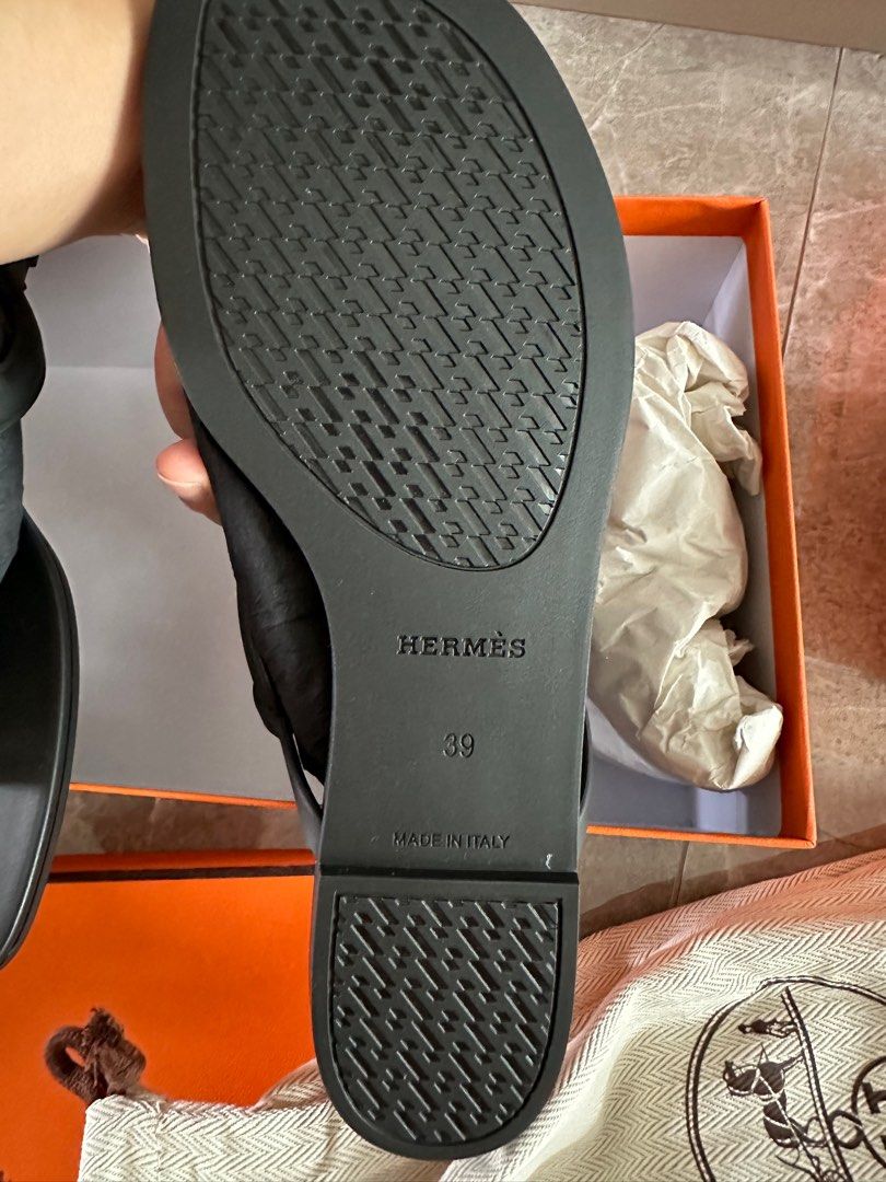 original hermes slippers price
