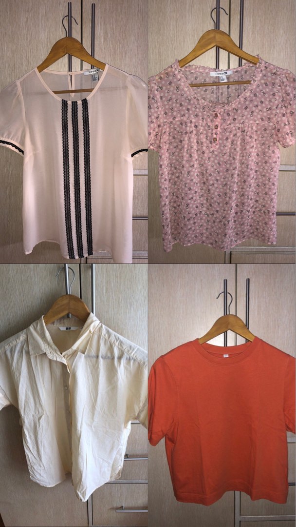 Branded Clothes (Forever 21 & Uniqlo), Women's Fashion, Tops, Blouses on Carousell