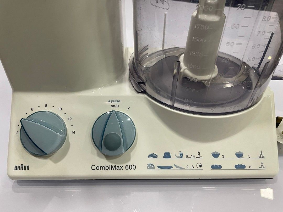 Braun Combimax 600 Food Processor, TV & Home Appliances, Kitchen