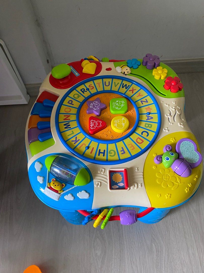 Letter train musical activity table 2025