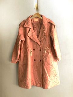 Bubblegum Pink Capelet Coat