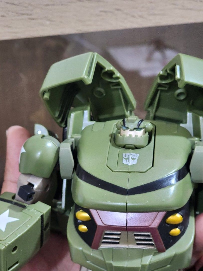 Bulkhead Animated Transformers Voyager Bulkhead, Hobbies & Toys, Toys
