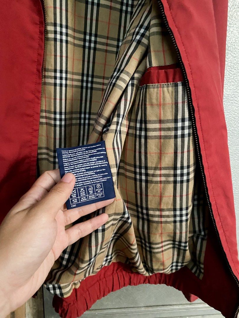 Vintage burberry harrington Clearance