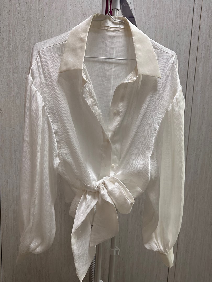 BYM-12247721 BIBI WHITE BLOUSE