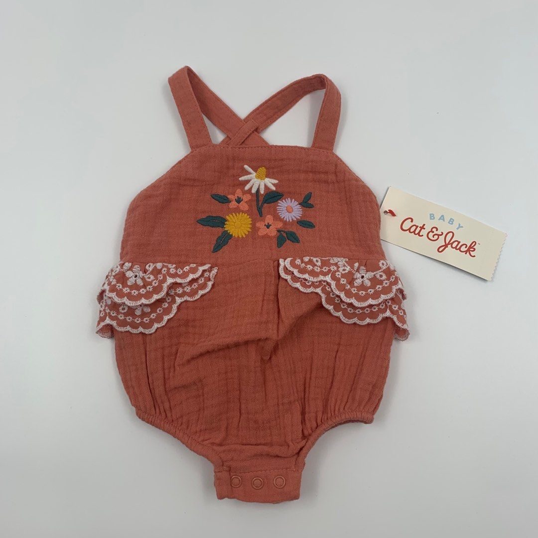 Car Jack Target Brand USA Terracotta One Piece for Newborn