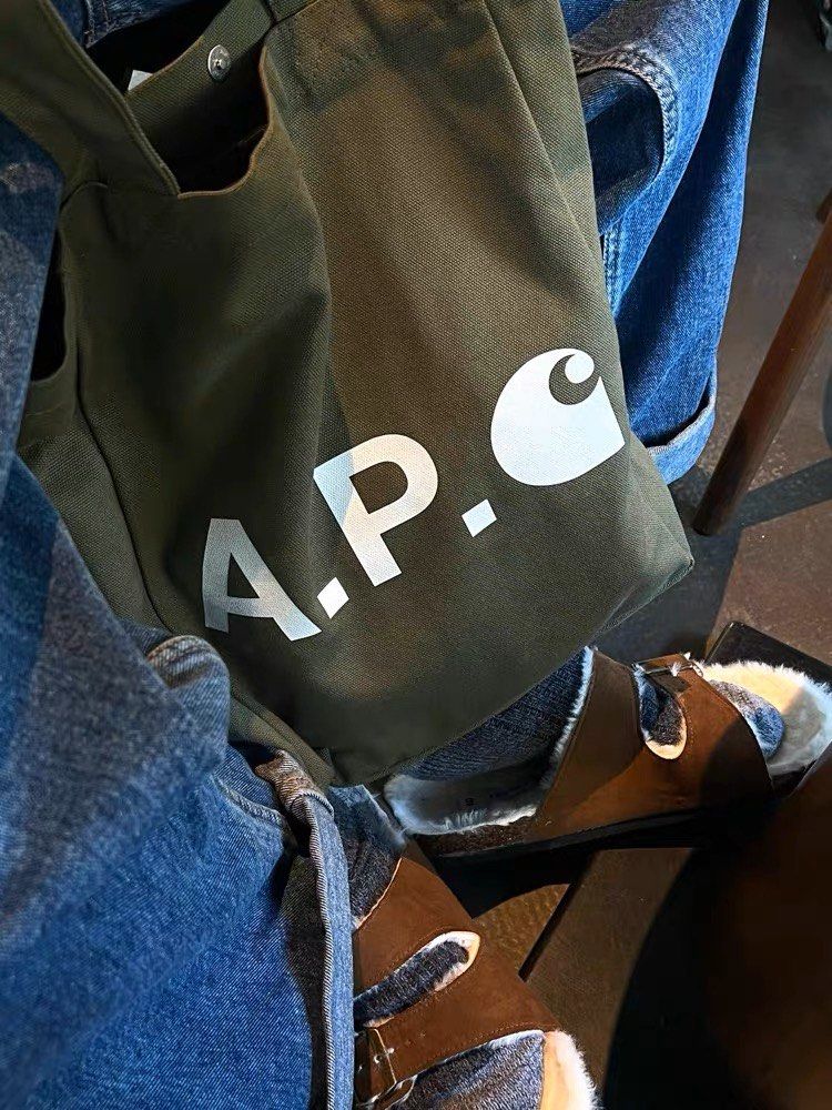 Apc x carhartt tote bag on sale