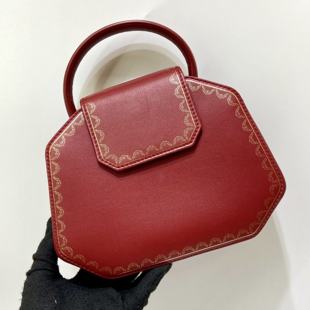 Cartier best sale red purse