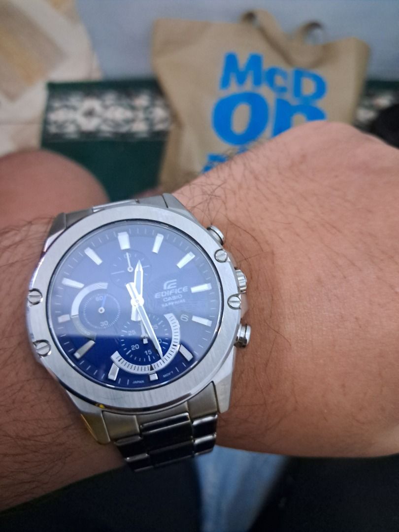 Casio Edifice EFR S567 Sapphire Crystal Original Fesyen Pria