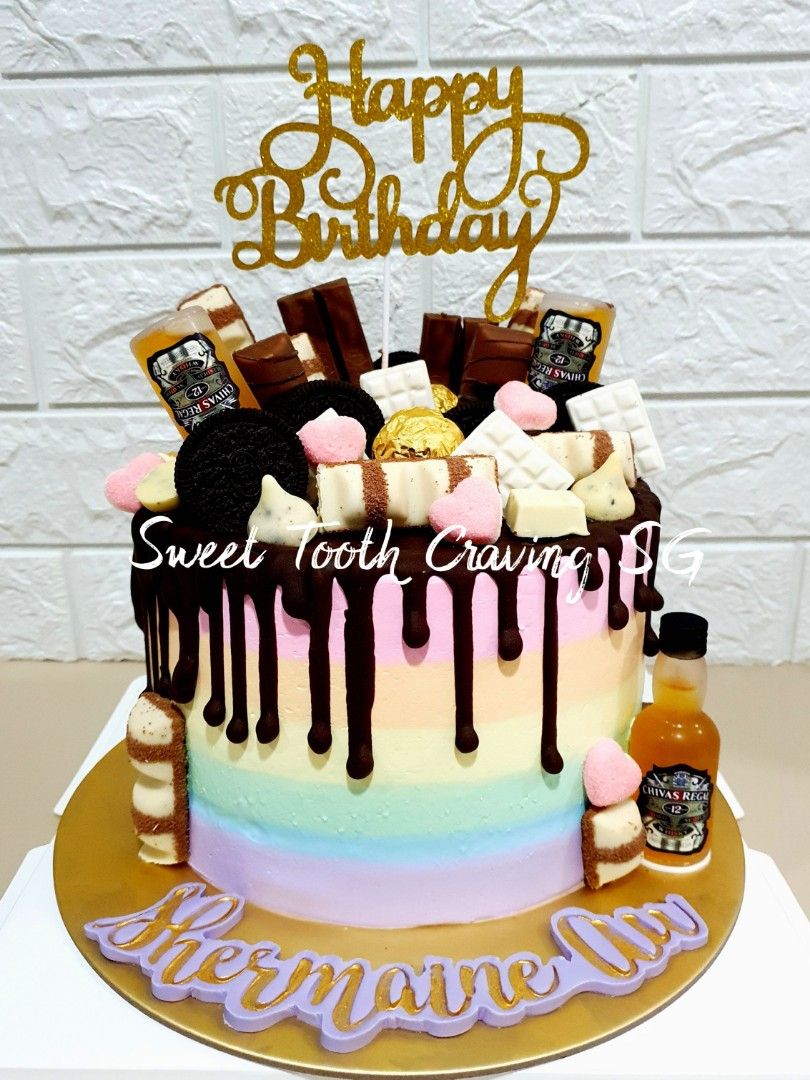 Chocolate Liquor Cake, Food & Drinks, Homemade Bakes on Carousell