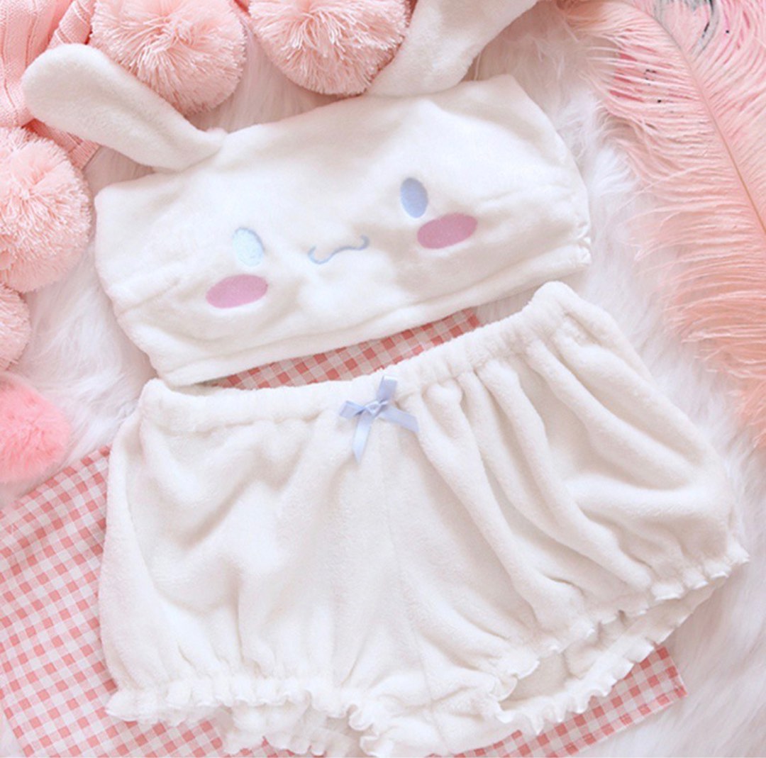 Sanrio Cinnamoroll Fluffy Pajamas, Women's Fashion, Dresses & Sets,  Traditional & Ethnic wear on Carousell