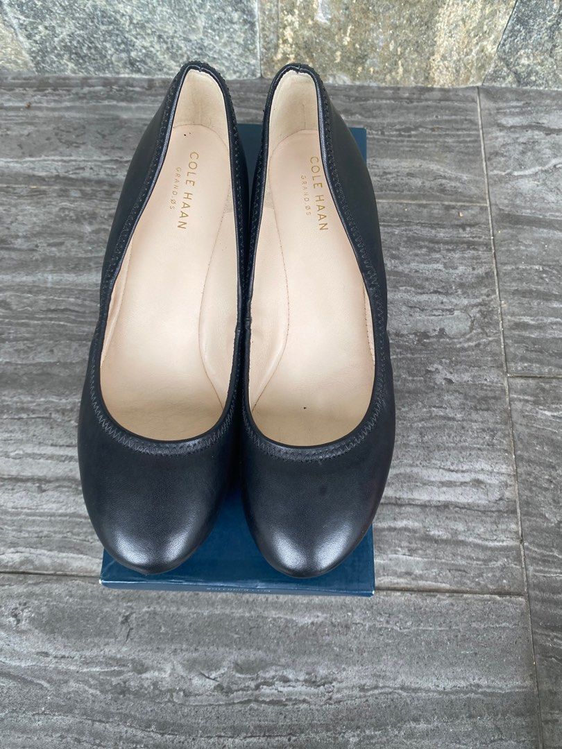 Cole haan hot sale black wedges