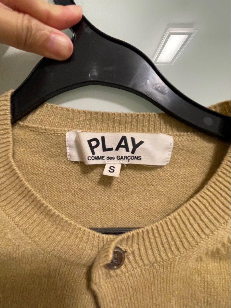 Commes des gar on CDG play cardigan Women s Fashion Coats