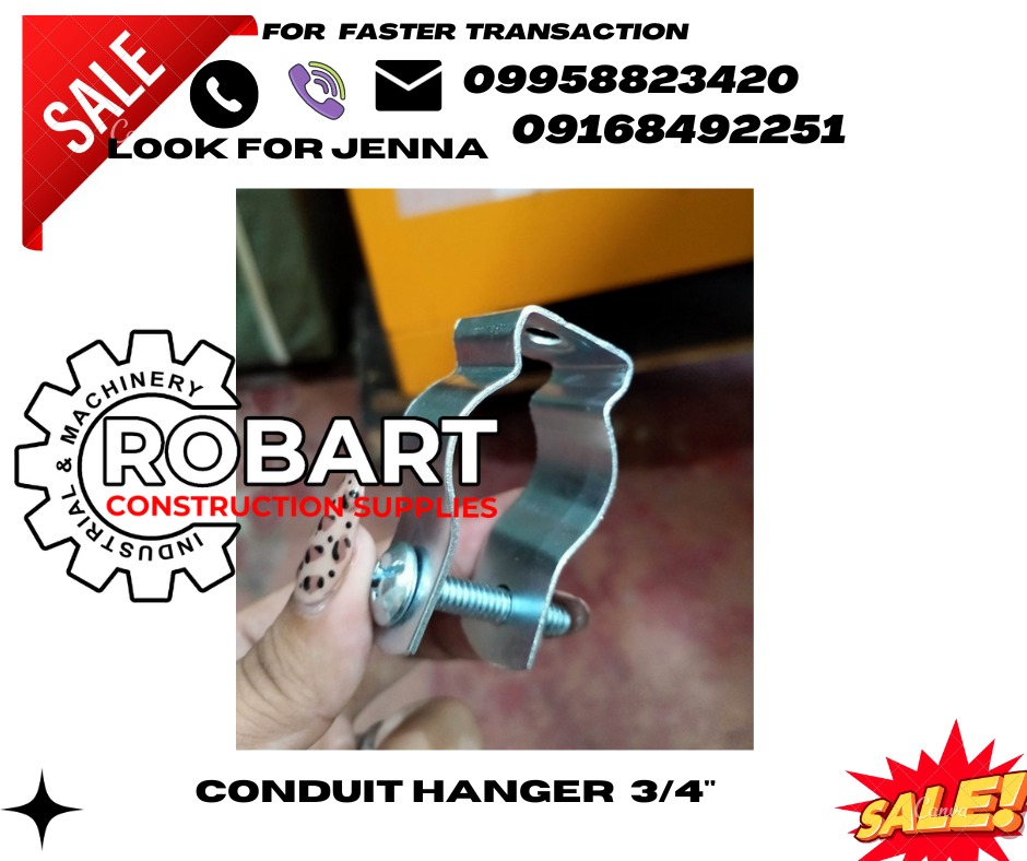 Conduit Hanger Size 3/4", Commercial & Industrial, Construction Tools