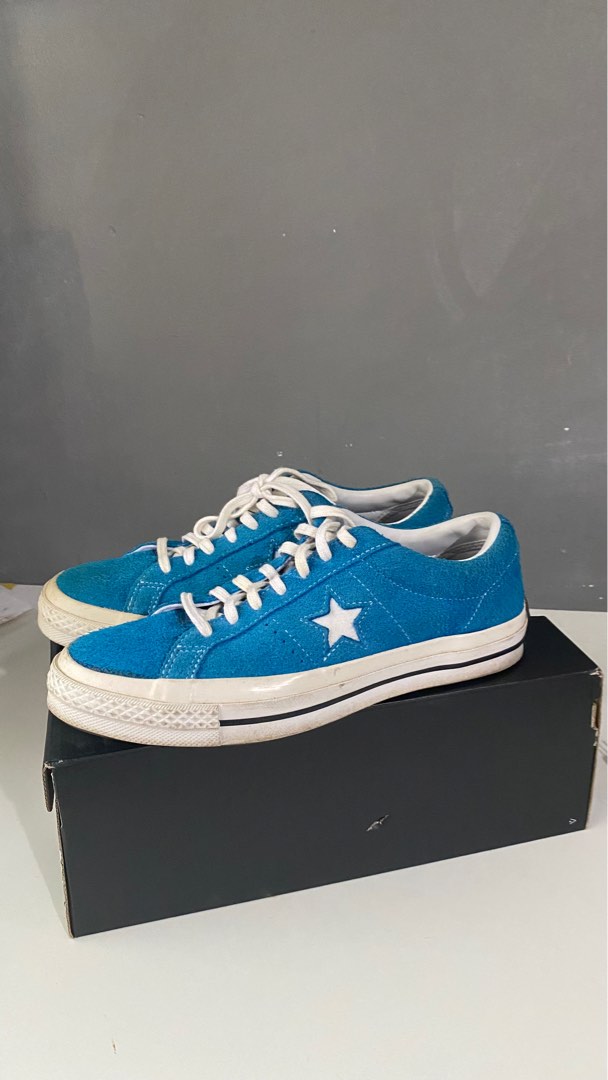 converse one star blue hero