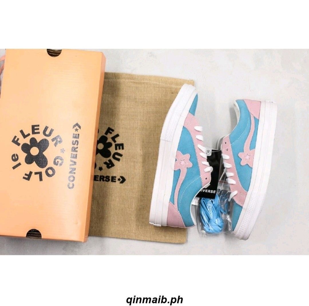 Converse X Golf le fleur Suede low Women s Fashion Footwear Sneakers on Carousell
