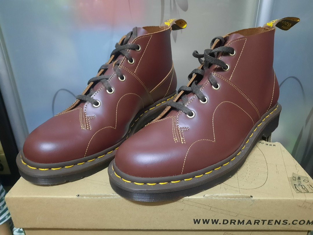 Dr martens church oxblood sale