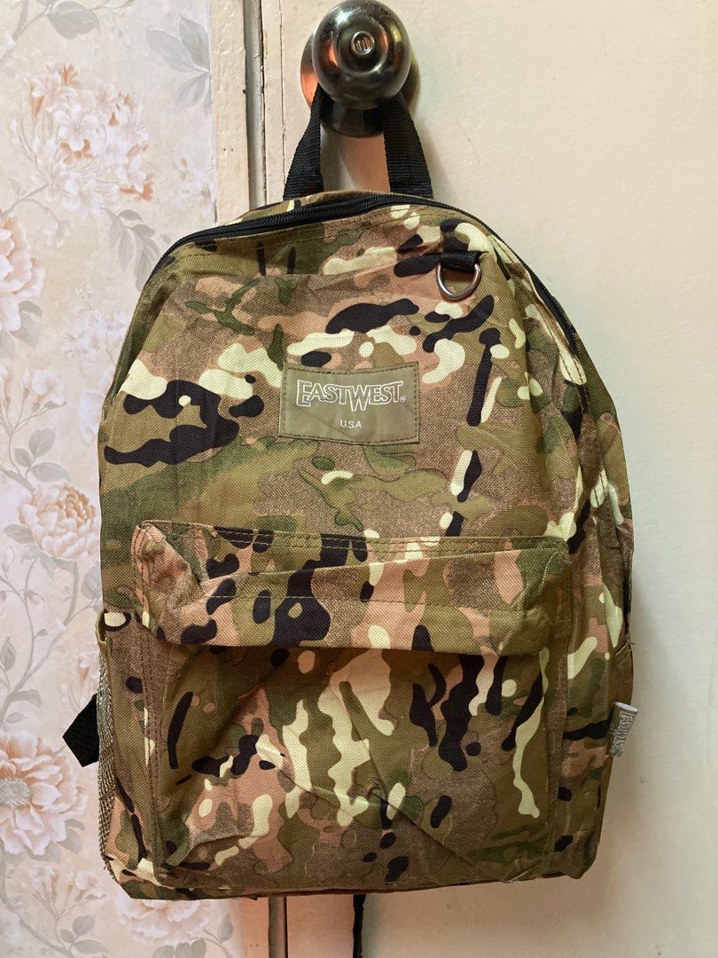 Eastwest USA camouflage waterproof backpack/ school bag, Men's Fashion