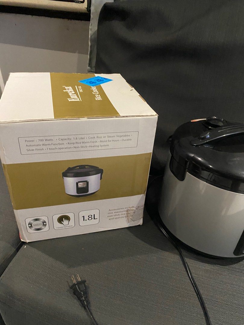 Eureka 1.8L Rice Cooker, TV & Home Appliances, Kitchen Appliances