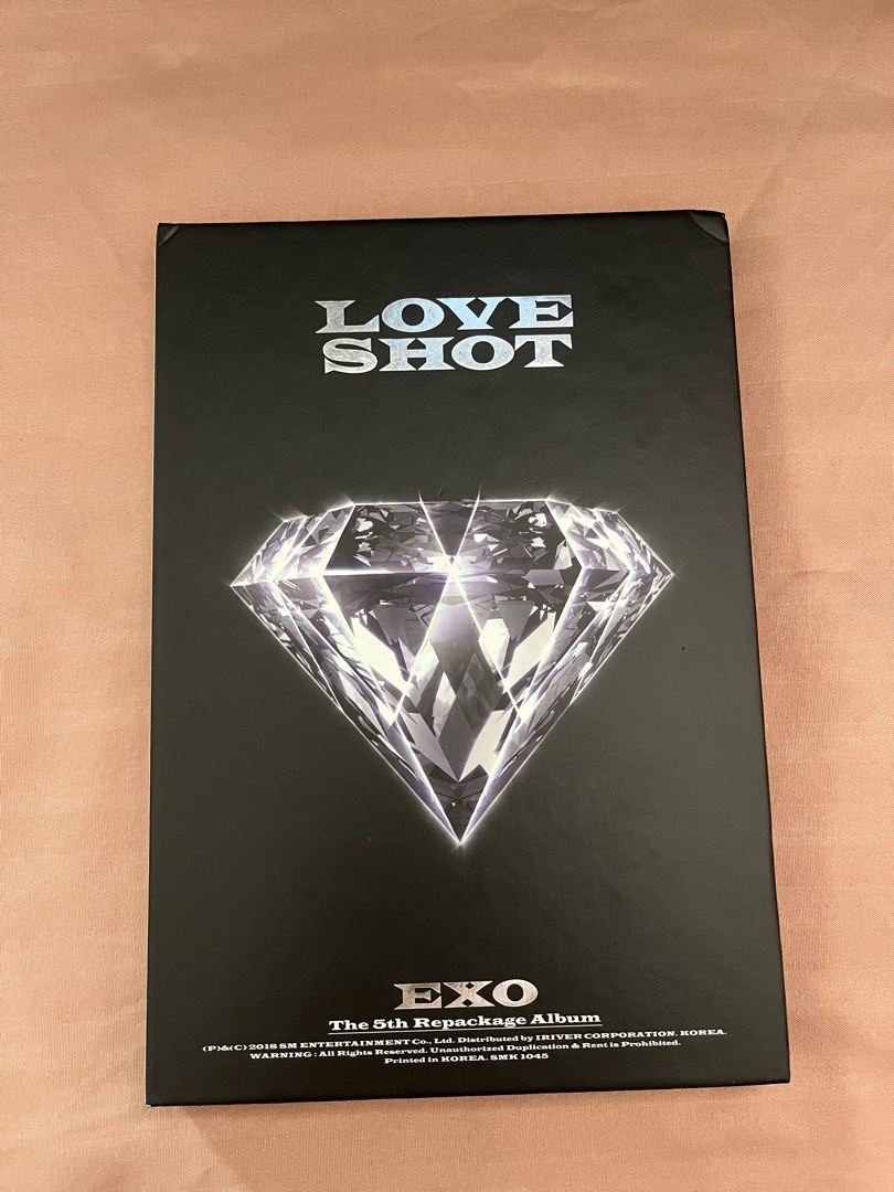 EXO LOVE SHOT ALBUM, Hobbies & Toys, Memorabilia & Collectibles, K-Wave
