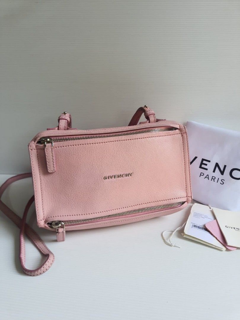 Fast Sale Preloved Givenchy Mini Pandora Grained Leather In Bright