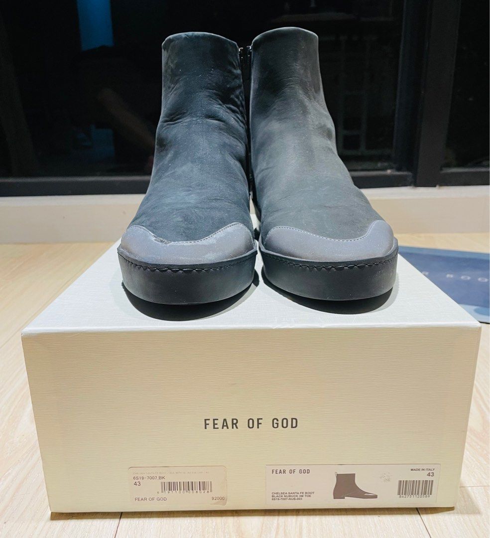 FEAR OF GOD 切爾西靴CHELSEA SANTA FE BOOT, 他的時尚, 鞋, 靴在旋轉拍賣