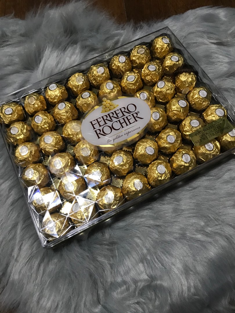 Ferrero Rocher Hazelnut Chocolates 48 pcs, Food & Drinks, Gift Baskets
