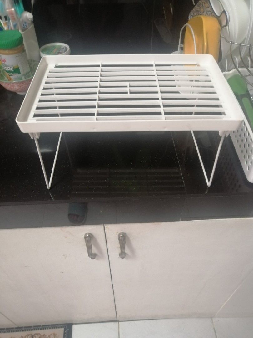 Foldable storage rack divider (Category: Food Organization & Storage) located in Cainta. Submitted by fionamargareth1 (Listing ID 1213585313, Image 1). Description: Decluttering.