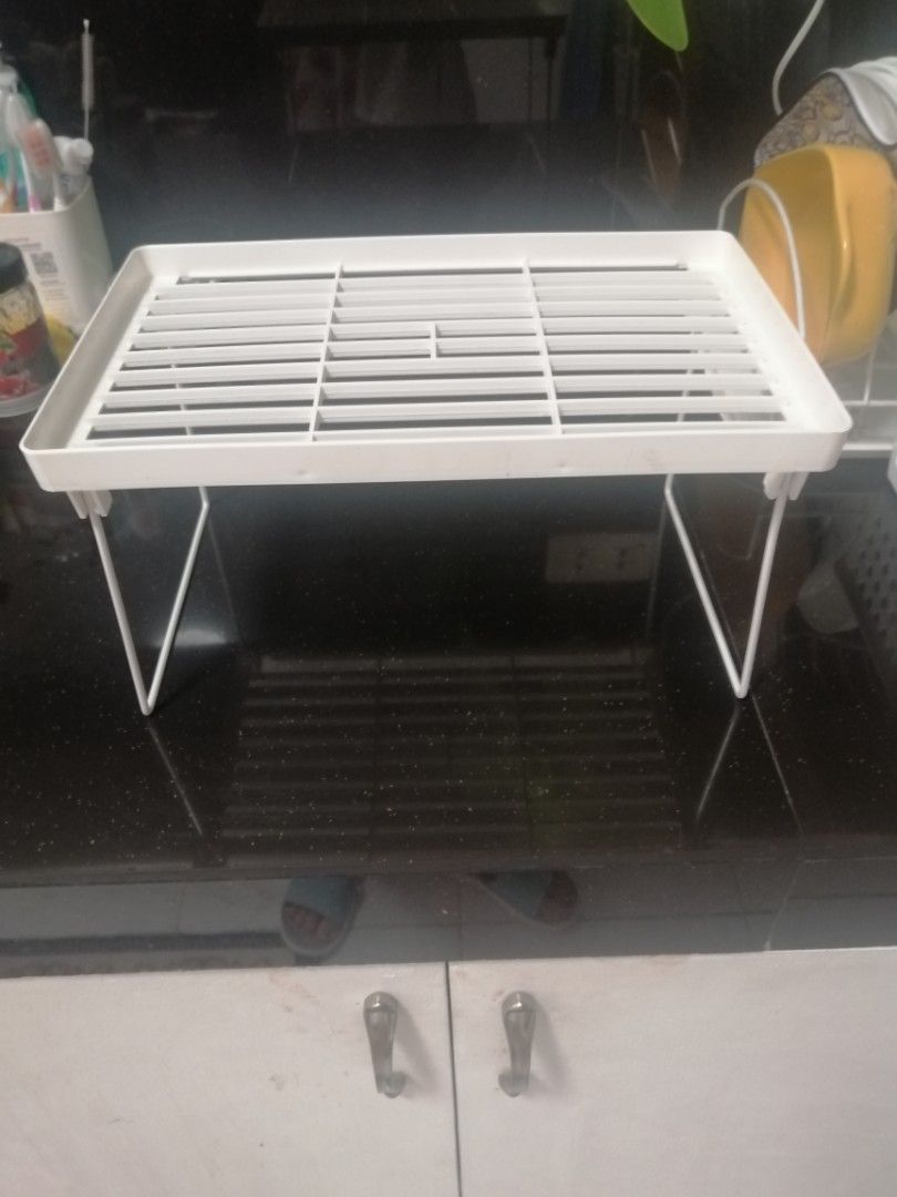 Foldable storage rack divider (Category: Food Organization & Storage) located in Cainta. Submitted by fionamargareth1 (Listing ID 1213585313, Image 2). Description: Decluttering.