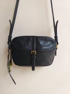 Tas Fossil bag hitam sling bag coach michael kors kate spade furla